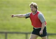 30 May 2006; Hooker Jerry Flannery in action during Ireland Rugby squad training. University of Limerick, Limerick. Picture credit; Brendan Moran / SPORTSFILE
