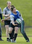30 May 2006; Scrum-half Isaac Boss in action against Girvan Dempsey during Ireland Rugby squad training. University of Limerick, Limerick. Picture credit; Brendan Moran / SPORTSFILE