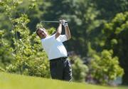 3 June 2006; Sam Torrance, Scotland, plays from the rough on the first during the second round of the AIB Irish Seniors Open. Fota Island Golf Club, Co. Cork. Picture credit: Pat Murphy / SPORTSFILE