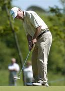 3 June 2006; Jimmy Heggarty, Northern Ireland, putts on the 4th green during the second round of the AIB Irish Seniors Open. Fota Island Golf Club, Co. Cork. Picture credit: Pat Murphy / SPORTSFILE