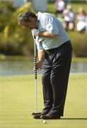 4 June 2006; Sam Torrance, Scotland, makes a putt on the 18th during a play-off to win the AIB Irish Seniors Open. Fota Island Golf Club, Co. Cork. Picture credit: Pat Murphy / SPORTSFILE
