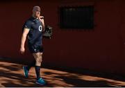 10 June 2014; Ireland's Paul O'Connell arrives for squad training ahead of their second test match against Argentina on Saturday. Ireland Rugby Squad Training, San Isidro Club, Buenos Aires, Argentina. Picture credit: Stephen McCarthy / SPORTSFILE