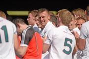 7 June 2014; Kildare's Tony Murphy, centre, celebrates with his team-mates after the game. Christy Ring Cup Final, Kerry v Kildare, Croke Park, Dublin. Picture credit: Piaras Ó Mídheach / SPORTSFILE