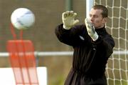 17 February 2004; Shay Given during Republic of Ireland Squad Training at Malahide United FC in Malahide, Dublin. Photo by David Maher/Sportsfile