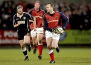 27 February 2004; Christian Cullen in action against Neath Swansea Ospreys during the Celtic League match between Munster and Neath Swansea Ospreys at Musgrave Park in Cork. Photo by Damien Eagers/Sportsfile