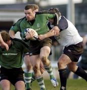 28 February 2004; Tom Carter of Connacht in action against Glasgow Rugby during the Celtic League match between Connacht and Glasgow Rugby at The Sportsground in Galway. Photo by Ray Ryan/Sportsfile