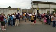 10 June 2006; Kilkenny and Westmeath supporters make their way into Cusack Park. Guinness Leinster Senior Hurling Championship, Semi-Final, Westmeath v Kilkenny, Cusack Park, Mullingar, Co. Westmeath. Picture credit: Pat Murphy / SPORTSFILE