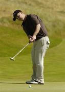 11 June 2006; John Turner, Royal Portrush, putts on the 11th green during round 2 of the Irish Amateur Close Championship. European Club Golf Club, Brittas Bay, Co. Wicklow. Picture credit: Pat Murphy / SPORTSFILE