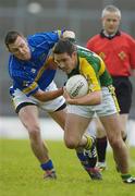 11 June 2006; Declan O'Sullivan, Kerry, in action against Mark Peters, Tipperary. Bank of Ireland Munster Senior Football Championship, Semi-Final, Kerry v Tipperary, Fitzgerald Stadium, Killarney, Co. Kerry. Picture credit: Brendan Moran / SPORTSFILE