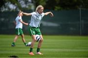 13 June 2014; Republic of Ireland's Denise O'Sullivan in action during squad training ahead of their FIFA Women's World Cup Qualifier against Croatia on Saturday. Republic of Ireland Women’s National Squad Training, Carton House, Maynooth, Co. Kildare. Picture credit: Ramsey Cardy / SPORTSFILE