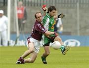 18 June 2006; Paul Earley, London, in action against John Smyth, Westmeath. Bank of Ireland All-Ireland Senior Football Championship Qualifier, Round 1, Westmeath v London, Cusack Park, Mullingar, Co. Westmeath. Picture credit: Pat Murphy / SPORTSFILE
