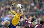 18 June 2006; Gerry Lohan, Roscommon, in action against Damien Burke, Galway. Bank of Ireland Connacht Senior Football Championship Semi-Final, Roscommon v Galway, Dr. Hyde Park, Co. Roscommon. Picture credit: Ray McManus / SPORTSFILE