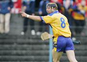 18 June 2006;  Tony Griffin, Clare, celebrates after scoring his goal. Guinness All-Ireland Senior Hurling Championship Qualifier, Round 1, Clare v Limerick, Cusack Park, Ennis, Co. Clare. Picture credit: Kieran Clancy / SPORTSFILE
