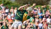 15 June 2014; Michael Newman, Meath, in action against Pat Coady, Carlow. Leinster GAA Football Senior Championship, Carlow v Meath, Dr. Cullen Park, Carlow. Picture credit: Barry Cregg / SPORTSFILE