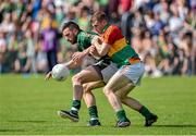 15 June 2014; Michael Newman, Meath, in action against Richard Mahon, Carlow. Leinster GAA Football Senior Championship, Carlow v Meath, Dr. Cullen Park, Carlow. Picture credit: Barry Cregg / SPORTSFILE