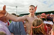 15 June 2014; Cork full back Damien Cahalane is congratulated after the game. Munster GAA Hurling Senior Championship, Semi-Final, Clare v Cork, Semple Stadium, Thurles, Co. Tipperary. Picture credit: Ray McManus / SPORTSFILE
