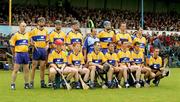 18 June 2006;The Clare team. Guinness All-Ireland Senior Hurling Championship Qualifier, Round 1, Clare v Limerick, Cusack Park, Ennis, Co. Clare. Picture credit: Kieran Clancy / SPORTSFILE