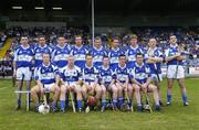 17 June 2006; The Laois team. Guinness All-Ireland Senior Hurling Championship Qualifier, Round 1, Laois v Galway, O'Moore Park, Portlaoise, Co. Laois. Picture credit: Brian Lawless / SPORTSFILE