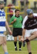 17 June 2006; Referee Brian White. Guinness All-Ireland Senior Hurling Championship Qualifier, Round 1, Laois v Galway, O'Moore Park, Portlaoise, Co. Laois. Picture credit: Brian Lawless / SPORTSFILE