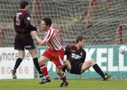 23 June 2006; Paul McTiernan, Sligo Rovers, celebrates after scoring his side's first goal. eircom League, Premier Division, Bohemians v Sligo Rovers, Dalymount Park, Dublin. Picture credit: David Maher / SPORTSFILE