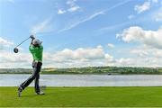 18 June 2014; Rory McIlroy plays his tee shot from the sixth teebox during the 2014 Irish Open Golf Championship Pro-Am. Fota Island, Cork. Picture credit: Diarmuid Greene / SPORTSFILE