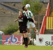 27 June 2006; Vinnie Arkin, Bohemians, in action against Alan Bennett, Cork City. eircom League, Premier Division, Bohemians v Cork City, Dalymount Park, Dublin. Picture credit: Pat Murphy / SPORTSFILE