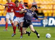 27 June 2006; Anto Murphy, St. Patrick's Athletic, in action against Alan Reynolds , Shelbourne. eircom League, Premier Division, Shelbourne v St. Patrick's Athletic, Tolka Park, Dublin. Picture credit: David Maher / SPORTSFILE