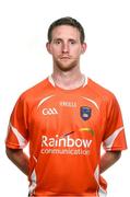 20 June 2014; Finnian Moriarty, Armagh. Armagh Football Squad Portraits 2014, Royal Marine Hotel, Dun Laoghaire, Co. Dublin. Picture credit: Pat Murphy / SPORTSFILE