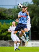 6 June 2014; Chris Mulhall, UCD, in action against Alex Byrne, Galway. FAI Ford Cup, 2nd Round, UCD v Galway, UCD Bowl, Belfield, Dublin. Picture credit: Piaras Ó Mídheach / SPORTSFILE