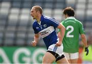 21 June 2014; Billy Sheehan, Laois, celebrates after scoring his side's first goal. GAA Football All-Ireland Senior Championship, Round 1A, Laois v Fermanagh, O’Moore Park, Portlaoise, Co. Laois. Picture credit: Pat Murphy / SPORTSFILE