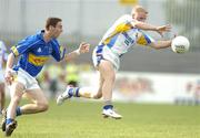 1 July 2006; Padraig Berry, Longford, in action against Robbie Costigan, Tipperary. Bank of Ireland All-Ireland Senior Football Championship Qualifier, Round 2, Longford v Tipperary, Pearse Park, Longford. Picture credit: Pat Murphy / SPORTSFILE