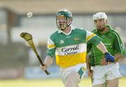 1 July 2006; Declan Tanner, Offaly, in action against Willie Walshe, Limerick. Guinness All-Ireland Senior Hurling Championship Qualifier, Round 2, Offaly v Limerick, O'Connor Park, Tullamore, Co. Offaly. Picture credit: Matt Browne / SPORTSFILE