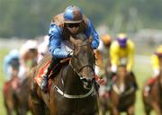 2 July 2006; Bush Maiden, with Taigh O'Shea up, on their way to winning the Budweiser Guinness Handicap. The Curragh Racecourse, Co. Kildare. Picture credit: Matt Browne / SPORTSFILE