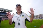 2 July 2006; Offaly manager Kevin Kilmurray celebrates at the end of the game. Bank of Ireland Leinster Senior Football Championship Semi-Final, Offaly v Wexford, Croke Park, Dublin. Picture credit: David Maher / SPORTSFILE