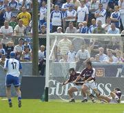 2 July 2006; Paul Flynn, 17, Waterford, scores his side's first goal against Galway. Guinness All-Ireland Senior Hurling Championship Qualifier, Round 2, Waterford v Galway, Walsh Park, Waterford. Picture credit: Brendan Moran / SPORTSFILE