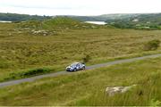 22 June 2014; Declan Boyle and Brian Boyle, Subaru Impreza WRC, in action during the SS15 at the Donegal International Rally, Glen, Co. Donegal. Picture credit: Barry Cregg / SPORTSFILE