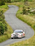22 June 2014; Gary Jennings and Rory Kennedy, Subaru Impreza WRC, in action during the SS15 at the Donegal International Rally, Glen, Co. Donegal. Picture credit: Barry Cregg / SPORTSFILE