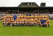 22 June 2014; The Clare squad. Munster GAA Football Senior Championship, Semi-Final, Clare v Kerry, Cusack Park, Ennis, Co. Clare. Picture credit: Ray McManus / SPORTSFILE