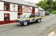 22 June 2014: Daniel McKenna and Arthur Kiearns, from Monaghan, Escort Mk2, in action on the SS15, in the Donegal International Rally. Glen Village, Co. Donegal. Picture credit: Philip Fitzpatrick / SPORTSFILE