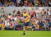 22 June 2014; Shane McGrath celebrates after scoring a first half goal for Clare. Munster GAA Football Senior Championship, Semi-Final, Clare v Kerry, Cusack Park, Ennis, Co. Clare. Picture credit: Ray McManus / SPORTSFILE