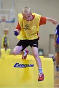 23 June 2014; Chase Scully, aged 9, from Greystones, Co. Wicklow, in action at the Forest Feast Little Athletics Jamboree, Shoreline Leisure Centre, Greystones, Co. Wicklow. Picture credit: Barry Cregg / SPORTSFILE