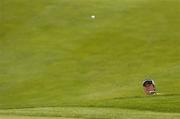 8 July 2006; Graeme McDowell plays from the bunker onto the first green during the 3rd round of the Kappa Smurfit European Open Golf Championship. K Club, Straffan, Co. Kildare. Picture credit: Matt Browne / SPORTSFILE
