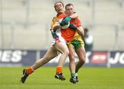 9 July 2006; Ciaran McKeever, Armagh, in action against Damien Diver, Donegal. Bank of Ireland Ulster Senior Football Championship Final, Donegal v Armagh, Croke Park, Dublin. Picture credit: Pat Murphy / SPORTSFILE