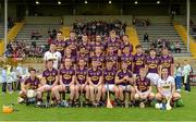 25 June 2014; The Wexford squad. Bord Gáis Energy Leinster GAA Hurling Under 21 Championship, Semi-Final, Wexford v Offaly, Wexford Park, Wexford. Picture credit: Matt Browne / SPORTSFILE