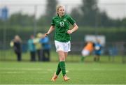 25 June 2014; Lisa Casserly, Republic of Ireland. Women's U19 International Friendly, Republic of Ireland v Norway. AUL Complex, Clonshaugh, Dublin. Picture credit: Stephen McCarthy / SPORTSFILE