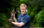 26 June 2014; Dundalk's Daryl Horgan who was presented with the SSE Airtricity / SWAI Player of the Month Award for May. Merrion Square, Dublin. Picture credit: Ramsey Cardy / SPORTSFILE