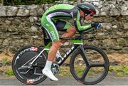 26 June 2014; Ryan Mullen, An Post Chain Reaction Sean Kelly Team, on his way to victory in the U-23 Men category at the National Time-Trial Championships. Rochfortbridge, Co. Westmeath. Picture credit: Stephen McMahon / SPORTSFILE