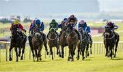 27 June 2014: Table Rock, third from right, with Joseph O'Brien up, on their way to winning the Done Deal Handicap. Curragh Racecourse, The Curragh, Co. Kildare. Picture credit: Barry Cregg / SPORTSFILE