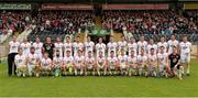 28 June 2014; The Tyrone squad. GAA Football All Ireland Senior Championship, Round 1B, Tyrone v Louth, Healy Park, Omagh, Co. Tyrone. Picture credit: Oliver McVeigh / SPORTSFILE