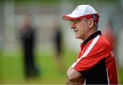28 June 2014; Mickey Harte, Tyrone manager. GAA Football All Ireland Senior Championship, Round 1B, Tyrone v Louth, Healy Park, Omagh, Co. Tyrone. Picture credit: Oliver McVeigh / SPORTSFILE